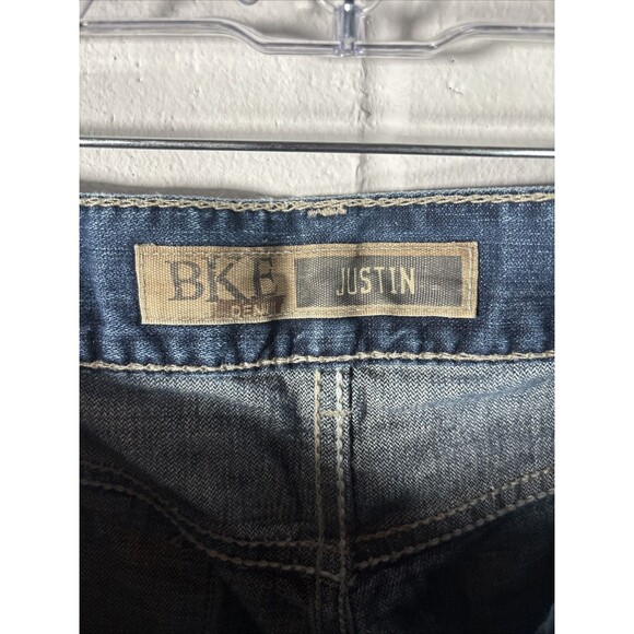 Buckle Jeans Mens 36x33 BKE Justin Relaxed Fit Bootcut Button Fly - Picture 11 of 14